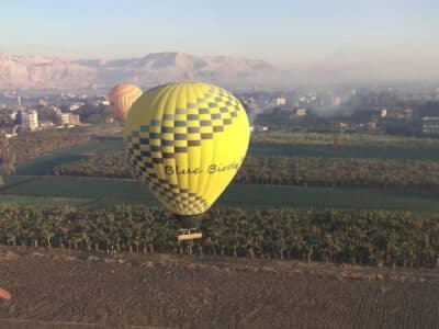 Heißluftballon Luxor bei Sonnenaufgang mit Hoteltransfer 2
