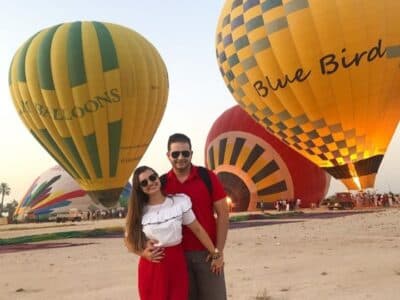 Heißluftballon Luxor bei Sonnenaufgang mit Hoteltransfer 3