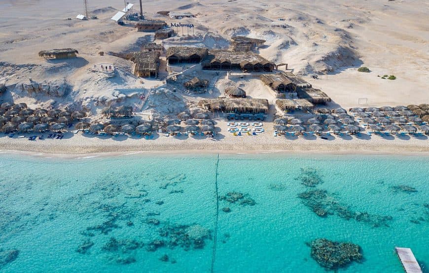 Île Mahmya depuis Hurghada : plage, bateau et snorkeling 4