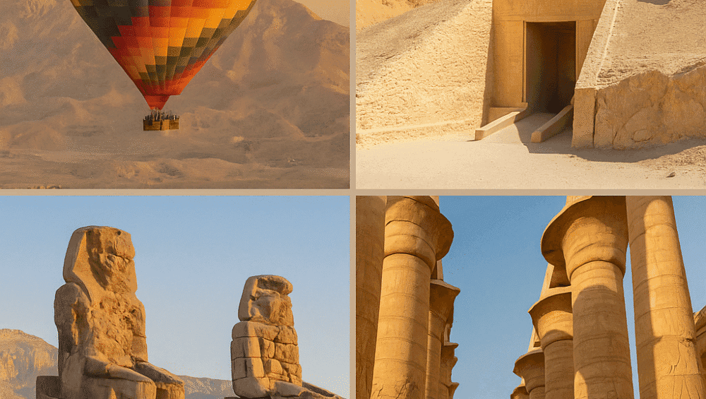 2-Day Luxor Tour from Hurghada by Flight – Balloon & Nile Boat