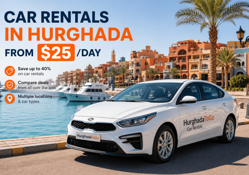 Self Drive Car Rental in Hurghada from $25/Day: Costs & Documents