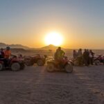 Epic Sunset Desert Adventure: 3 Hour Desert Safari Quad Bike and Camel Ride