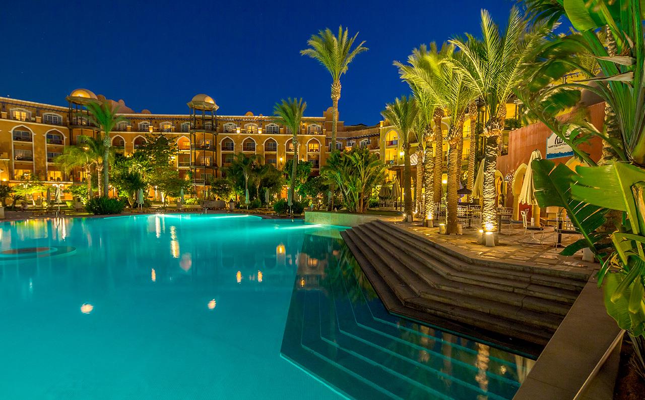 Hurghada coastline and Red Sea view