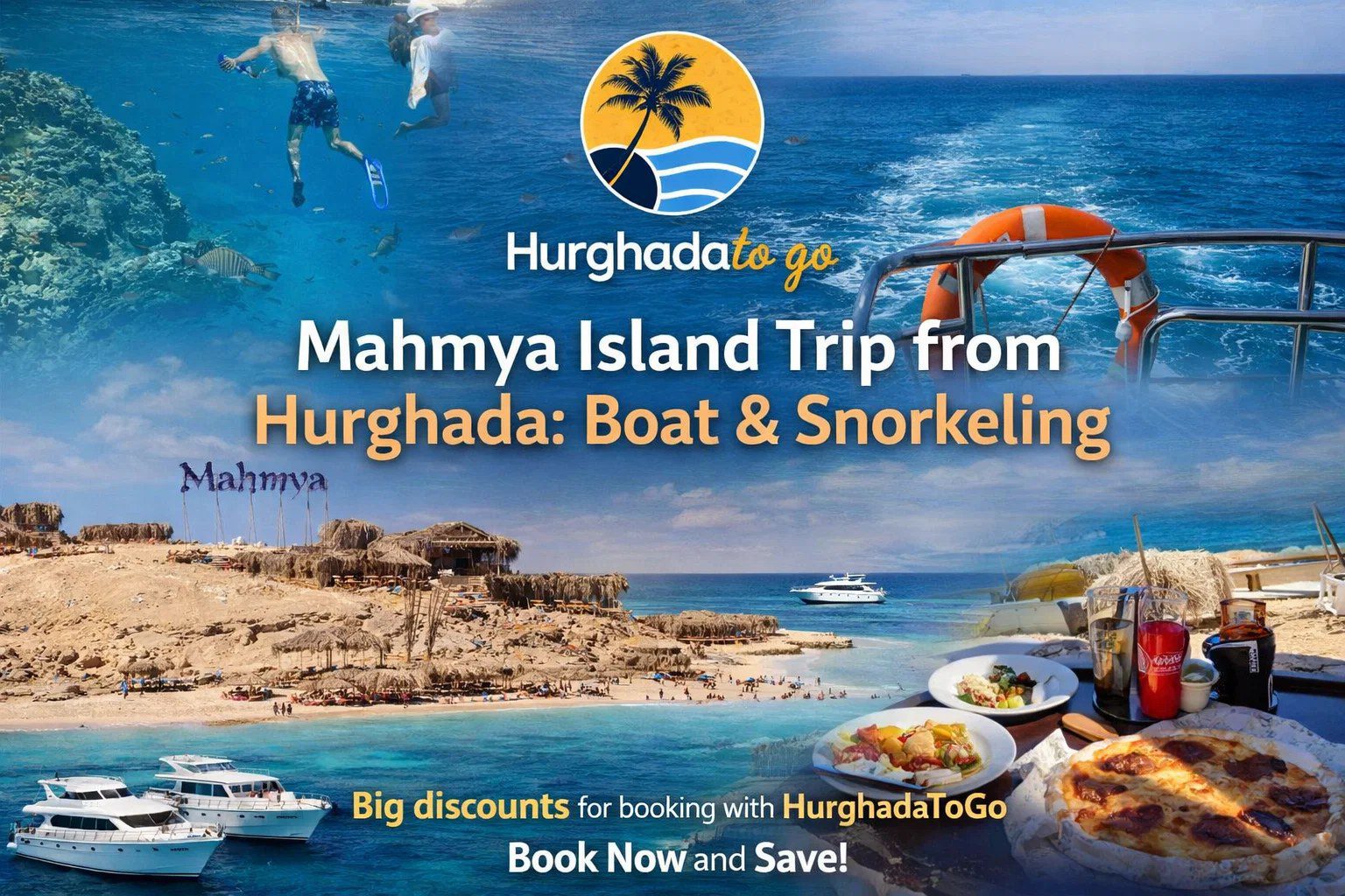 Mahmya Island Trip from Hurghada : Boat & Snorkeling
