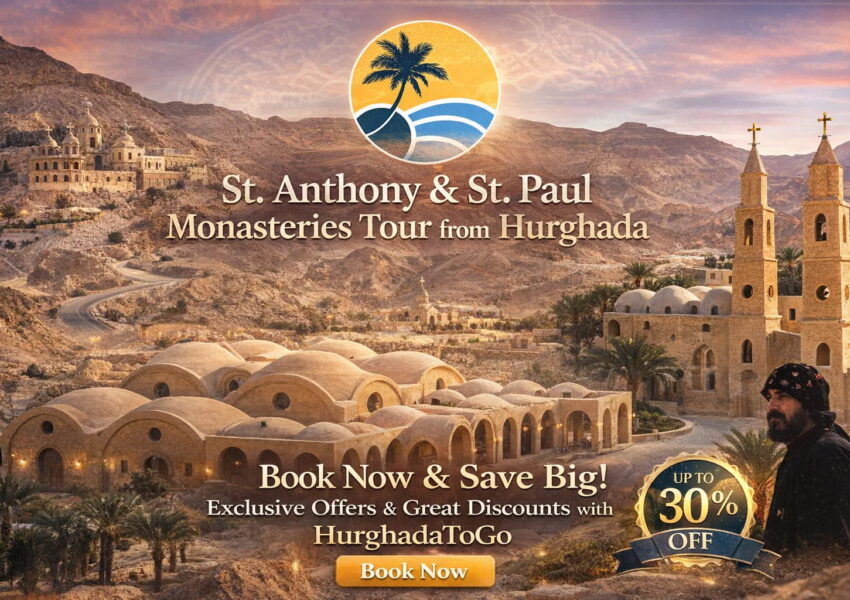 St. Anthony & St. Paul Monasteries Tour from Hurghada