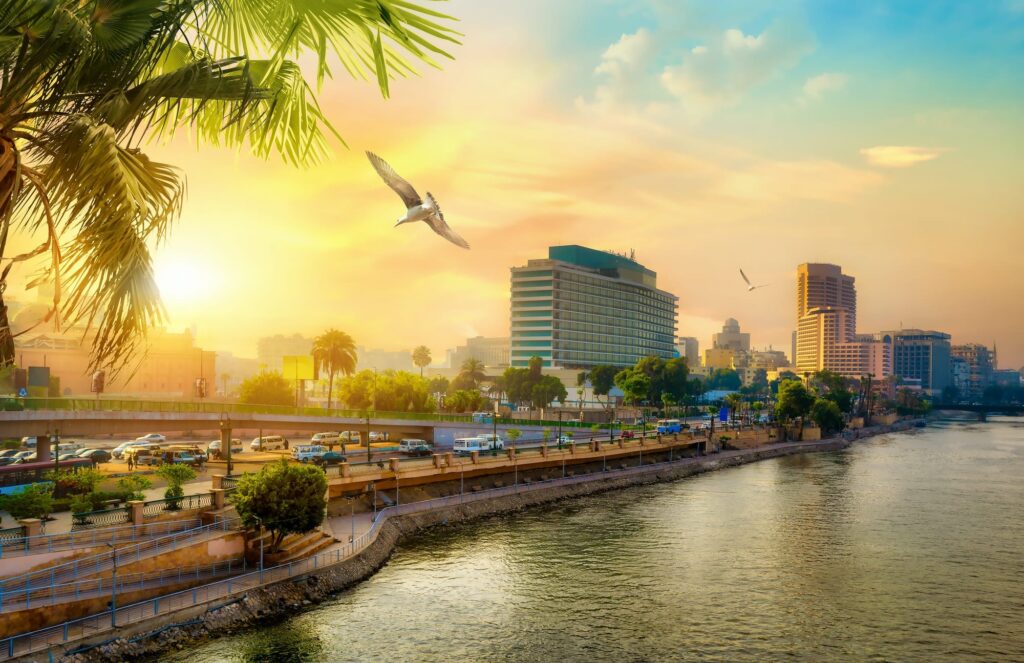 view of modern cairo