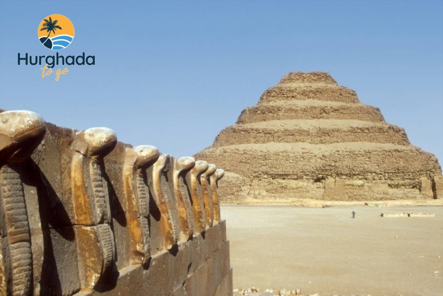 Full day pyramids, Saqqara and Memphis tour from Hurghada