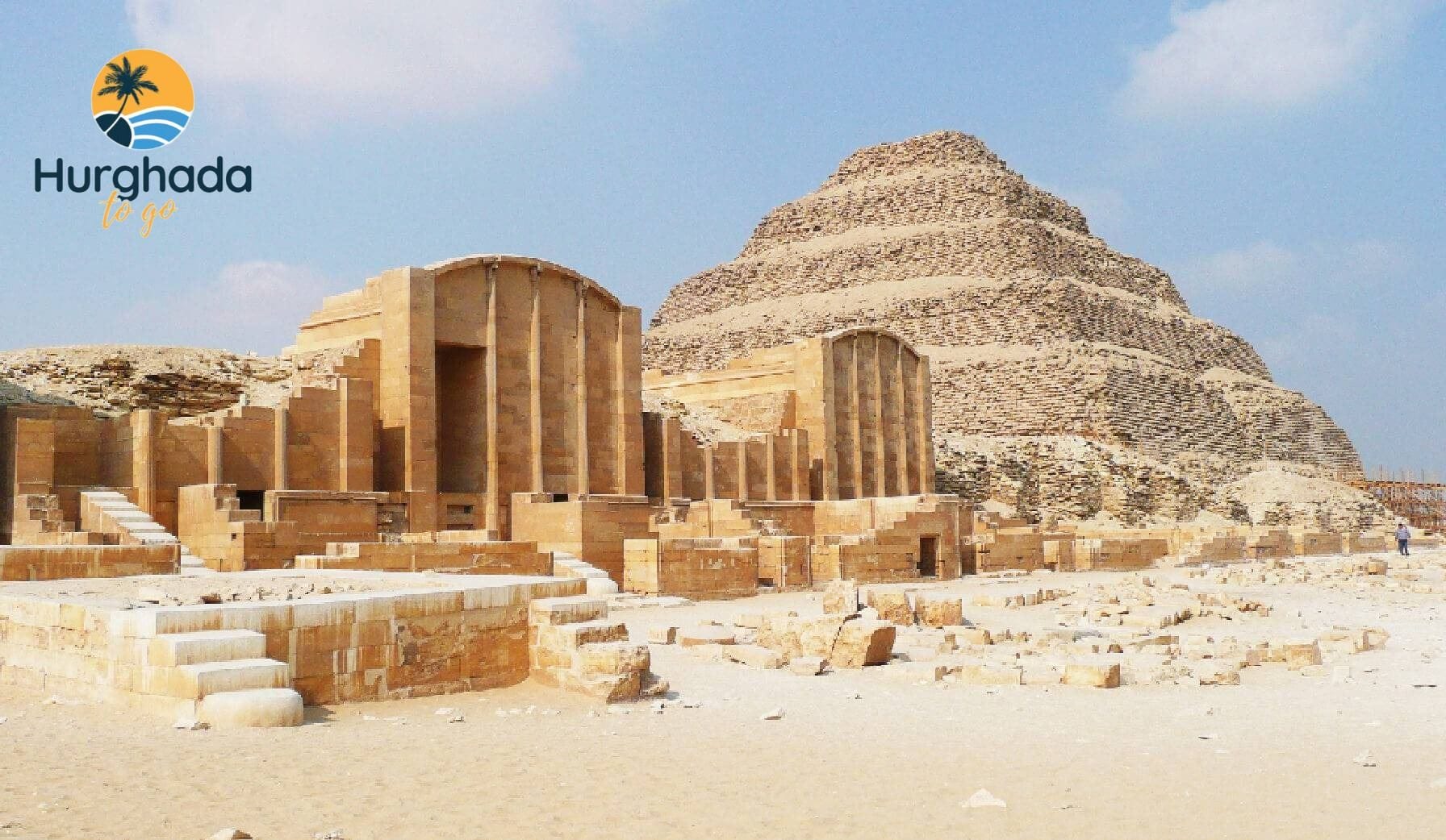 Full day pyramids, Saqqara and Memphis tour from Hurghada