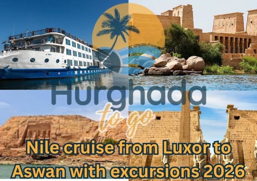 Nile cruise from Luxor to Aswan with excursions 2026