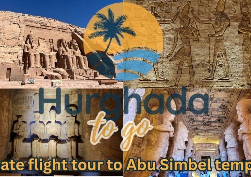 Private flight tour to Abu Simbel temples