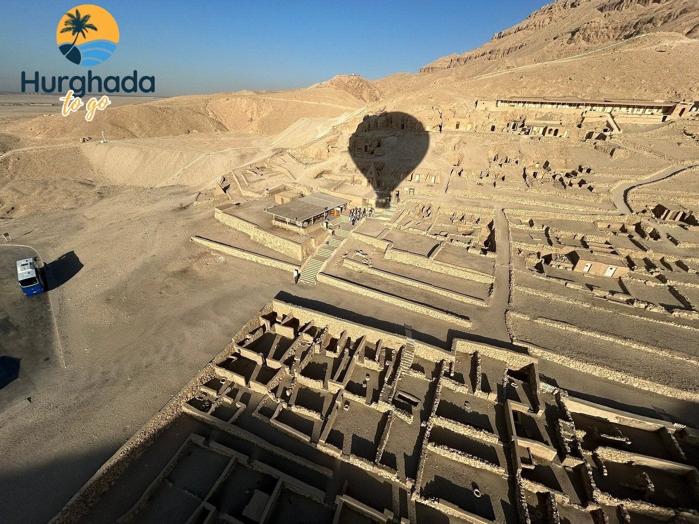 Hot air balloon ride over Valley of the Kings in Luxor