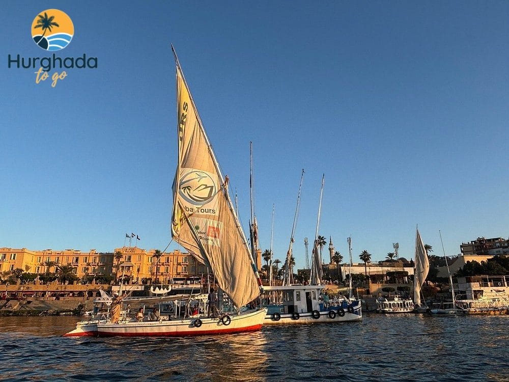 Nile felucca sailing experience in Luxor