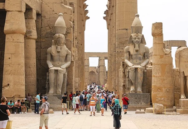 from King Tut Aqua Park Beach Resort to Luxor
