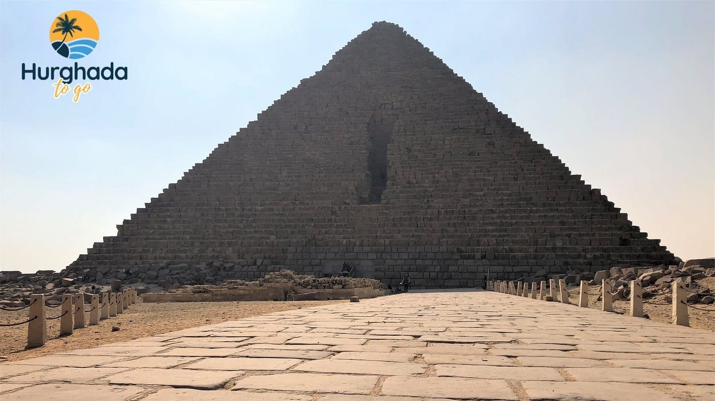 Best Day trip to Giza Pyramids and Sphinx from Hurghada 2026 Pyramid of Menkaure