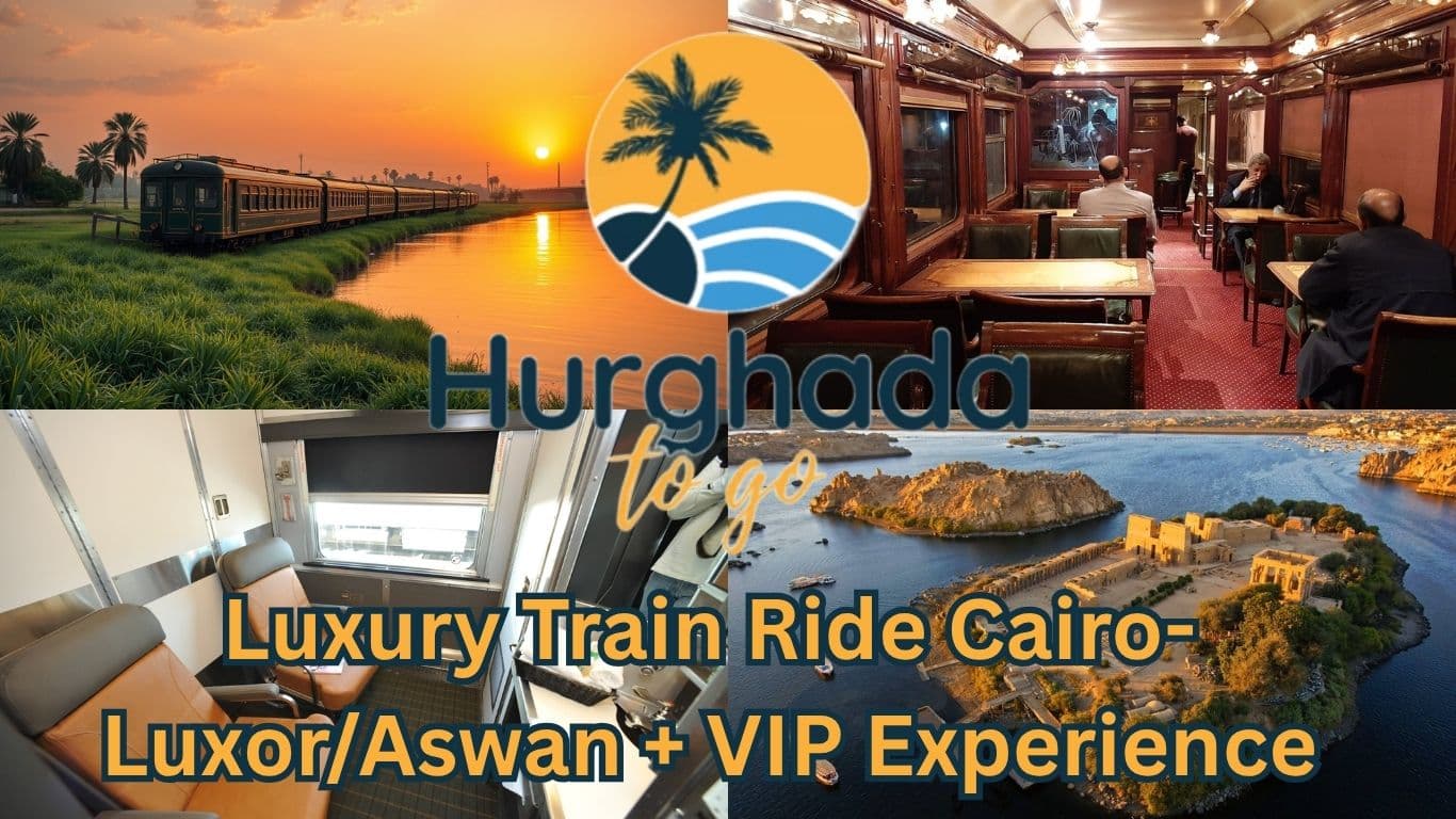 Luxury Train Ride Cairo-Luxor/Aswan + VIP Experience