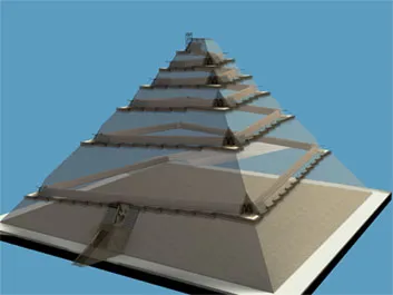 Hidden Heart of the Great Pyramid over 4,500 years Internal Ramp Theory