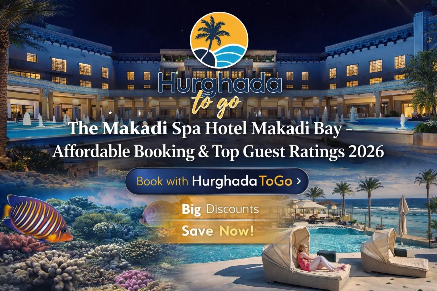 The Makadi Spa Hotel Makadi Bay – Affordable Booking & Top Guest Ratings 2026