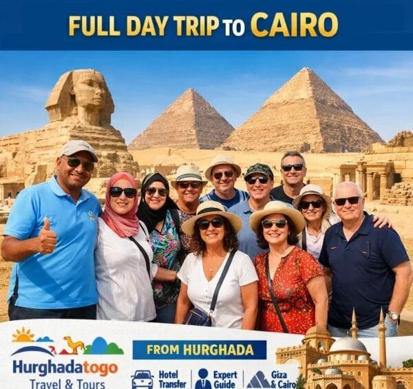 Cairo Day Tour from Hurghada Grand Egyptian Museum, Pyramids & Sphinx 2026
