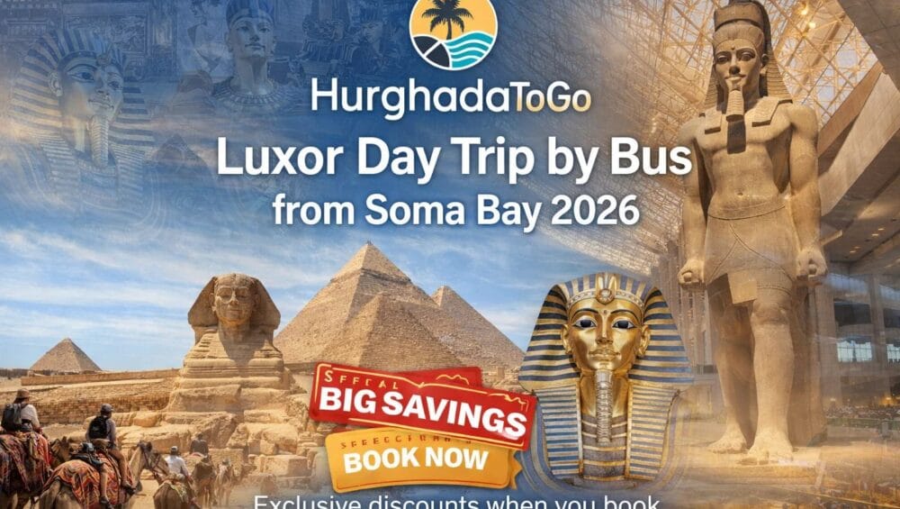Cairo Day Trip by Bus from Soma Bay 2026
