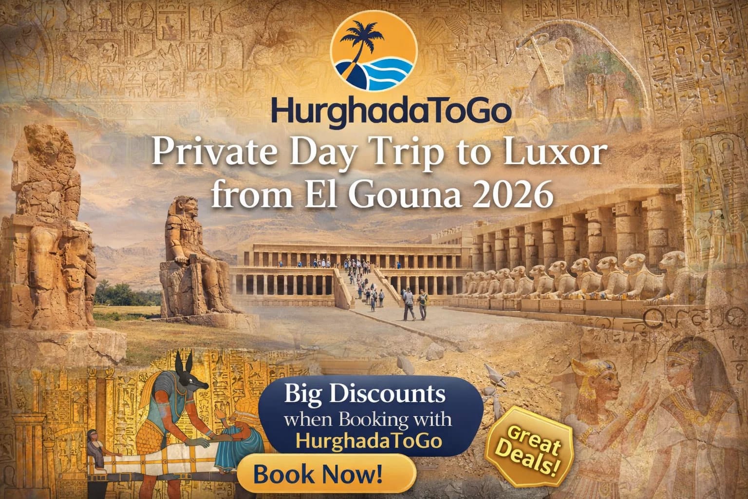 Private Day Trip to Luxor from El Gouna 2026