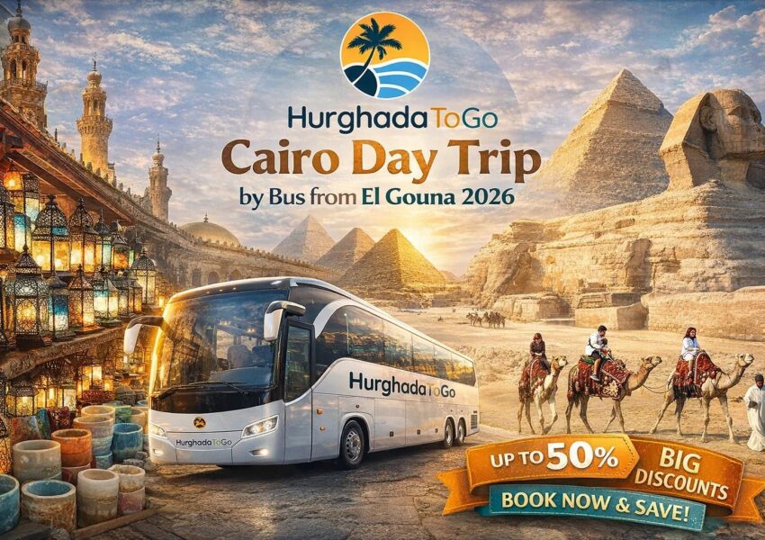 Cairo Day Trip by Bus from El Gouna 2026
