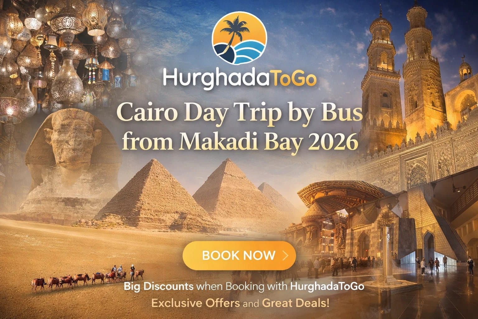 Cairo Day Trip by Bus from Makadi Bay 2026