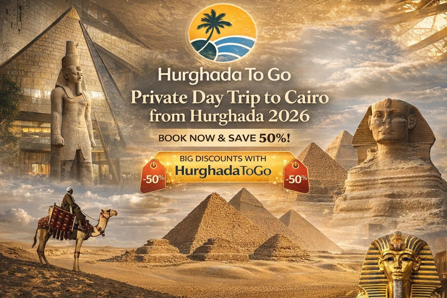 Private Day Trip to Cairo from Hurghada 2026