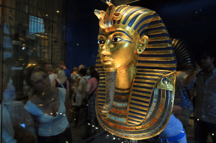 Tutankamoun golden mask