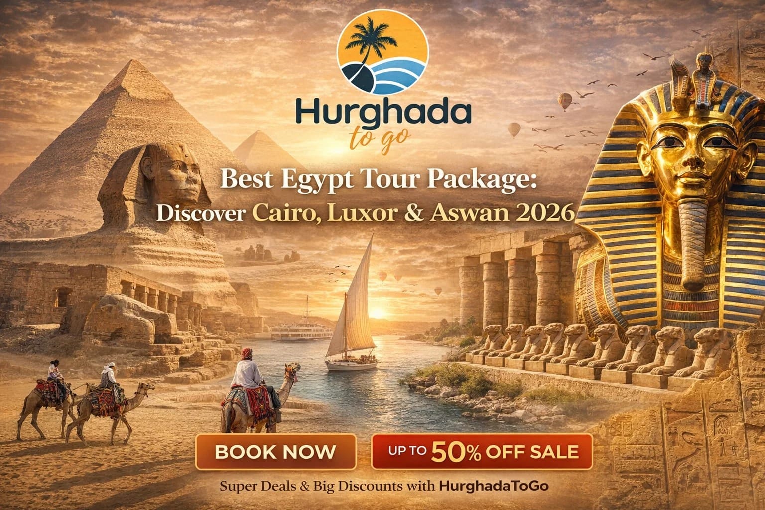 Best Egypt Tour Package: Discover Cairo, Luxor & Aswan 2026