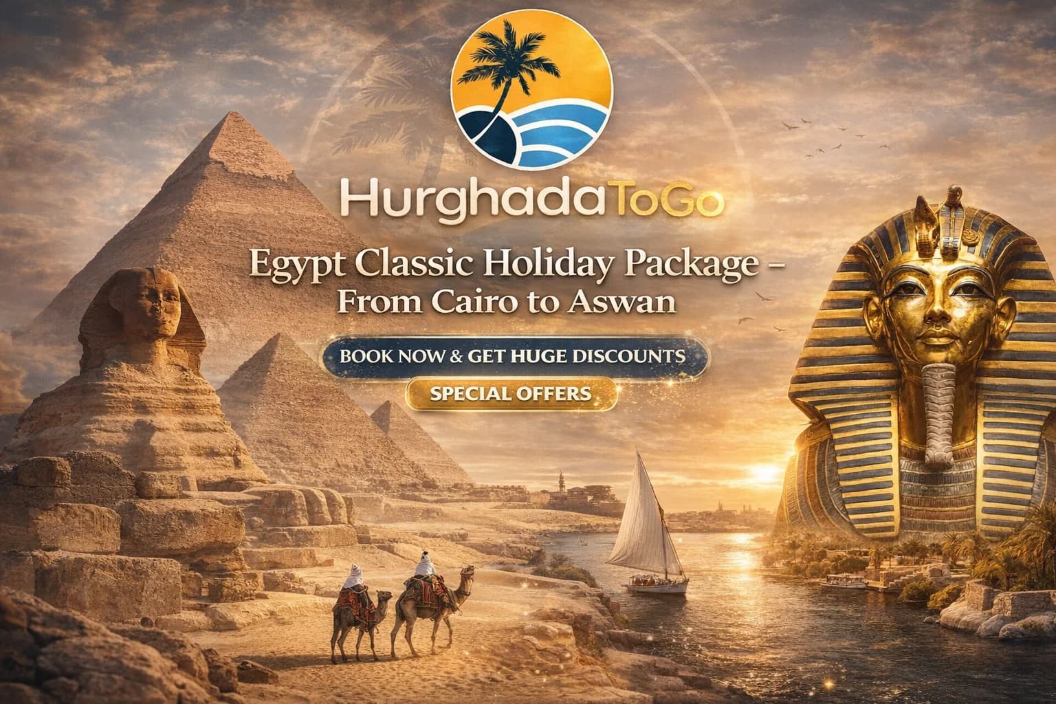 Egypt Classic Holiday Package – From Cairo to Aswan