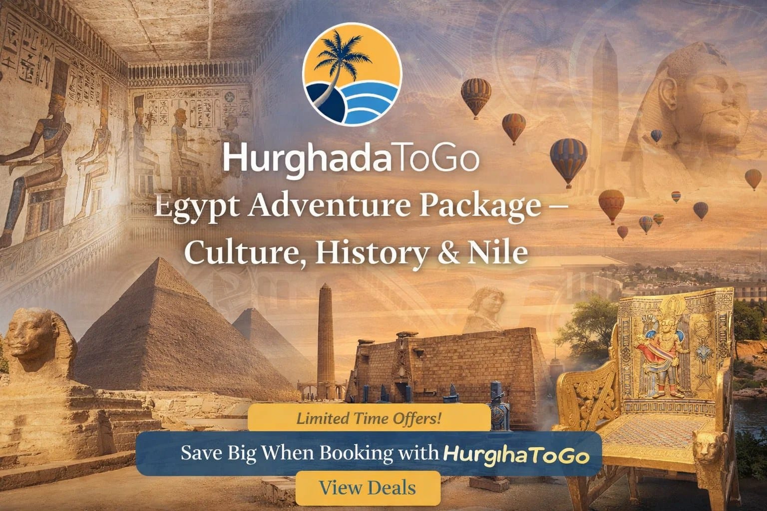 Egypt Adventure Package – Culture, History & Nile