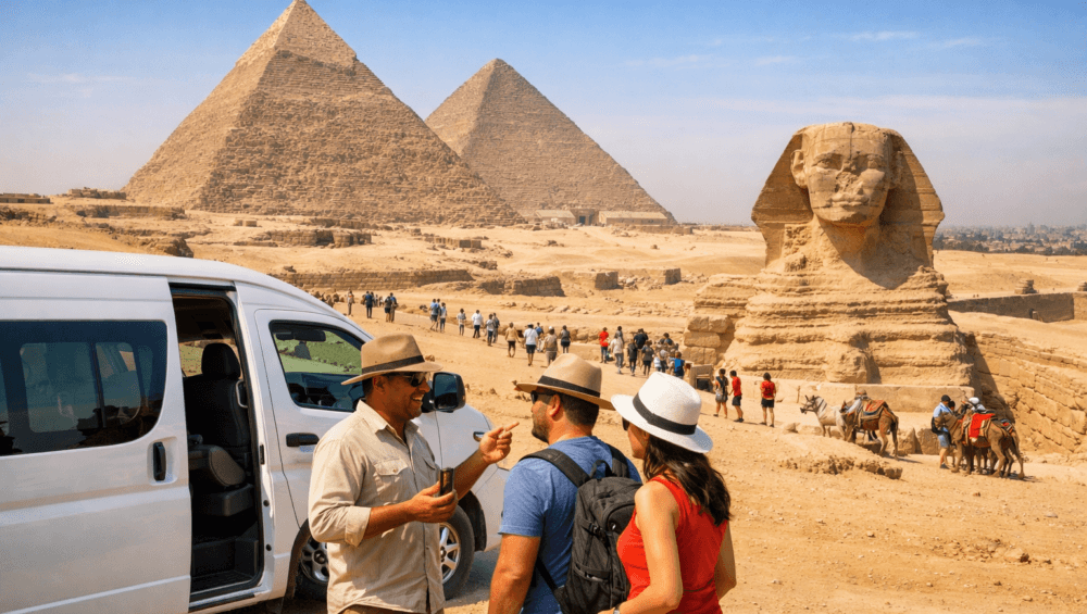 Day Trip to Cairo from Hurghada by Minivan