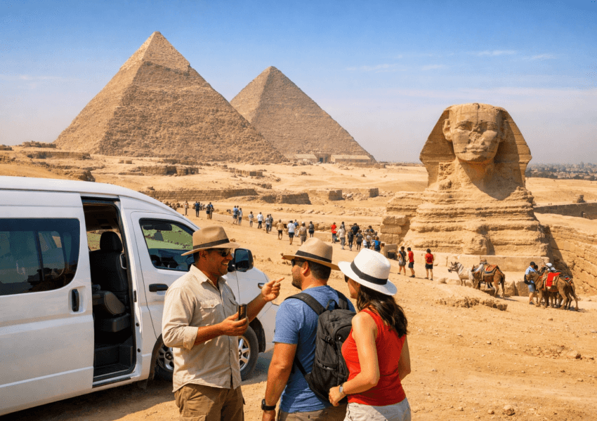 Day Trip to Cairo from Hurghada by Minivan
