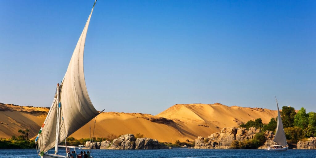 Felucca In Egypt 