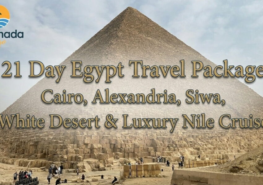 21 Day Egypt Travel Package – Cairo, Alexandria, Siwa, White Desert & Luxury Nile Cruise