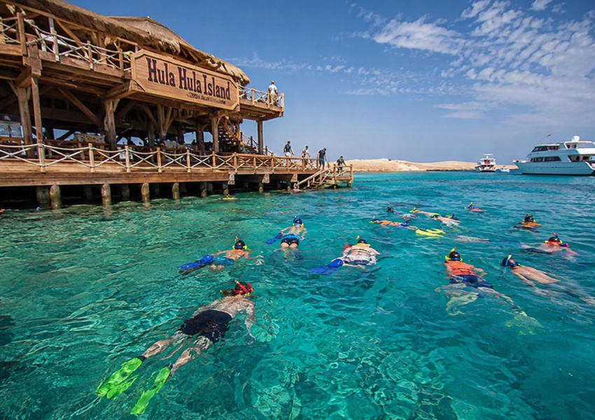 Hula Hula Island Hurghada 2 Snorkeling