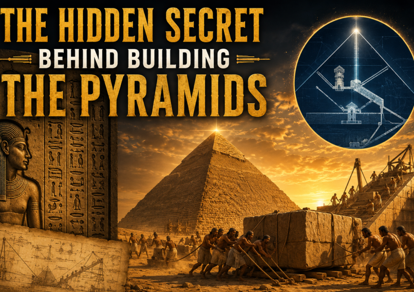 The Hidden Secret Behind Building the Pyramids