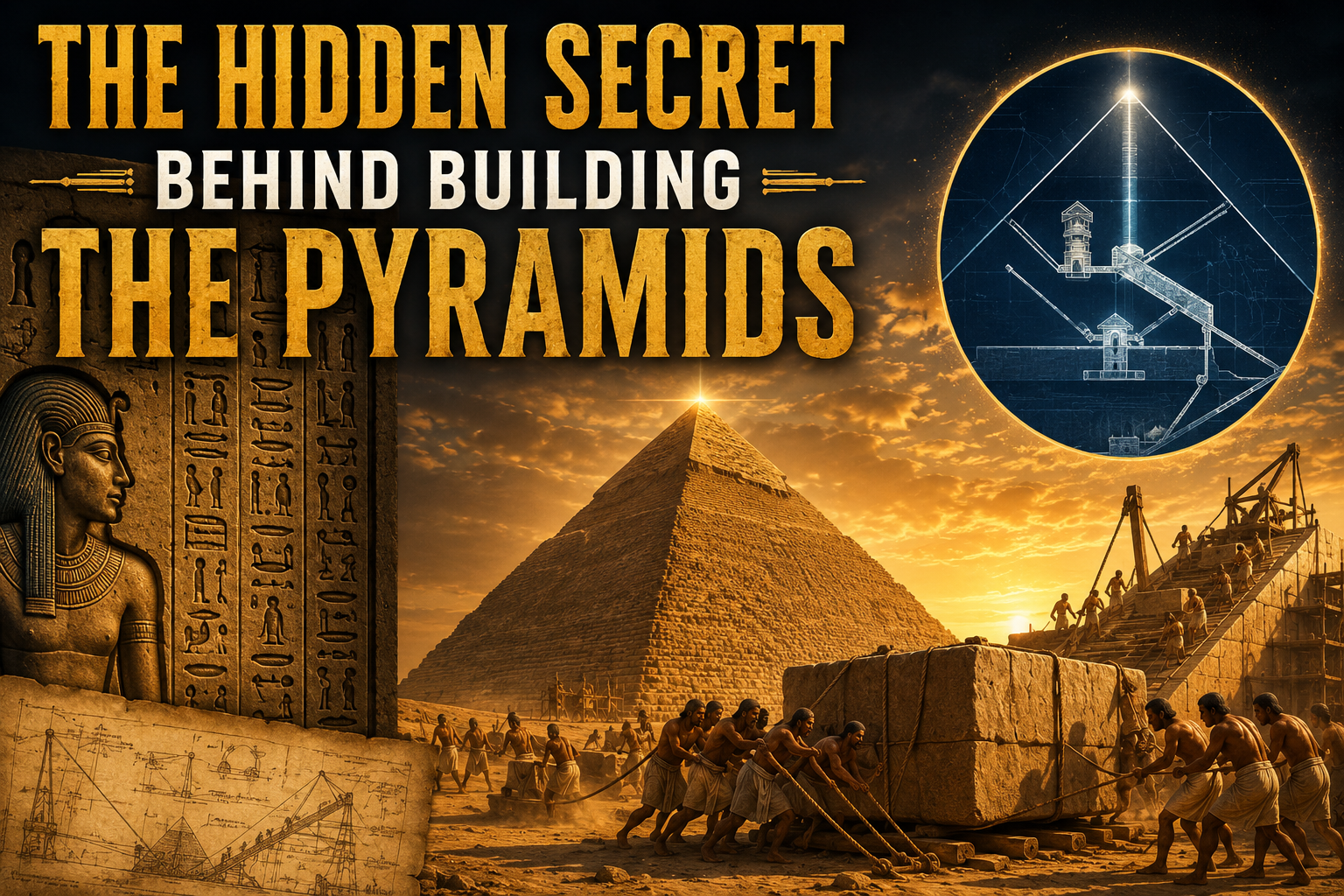 The Hidden Secret Behind Building the Pyramids