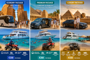 Hurghada Travel Packages 2026 | Luxor, Cairo, Red Sea & Desert Safari All Inclusive