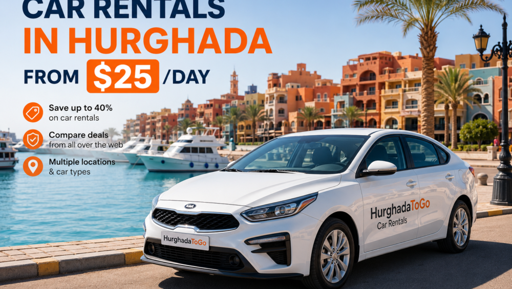 Self Drive Car Rental in Hurghada