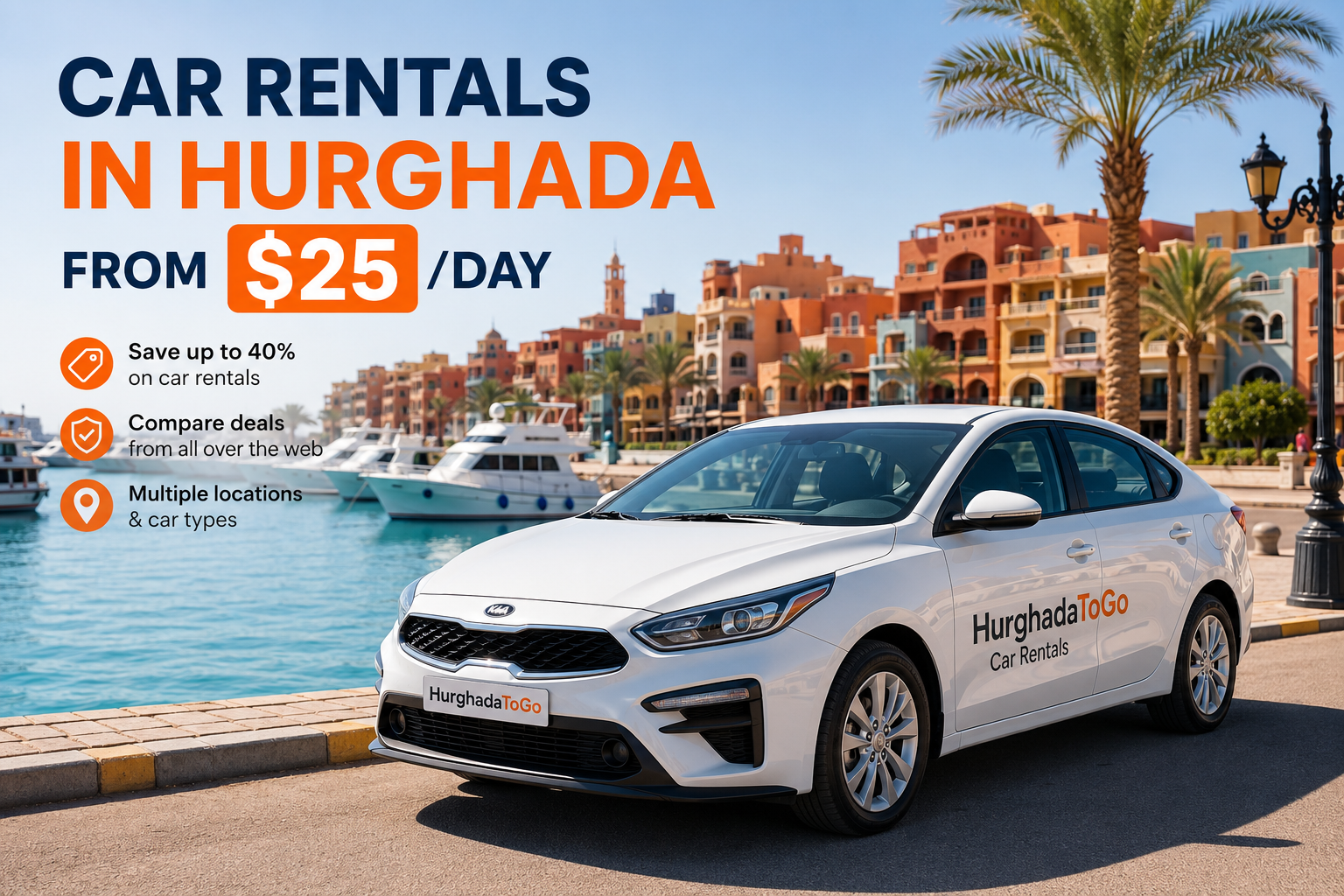 Self Drive Car Rental in Hurghada